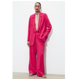 New Zara hot pink blazer